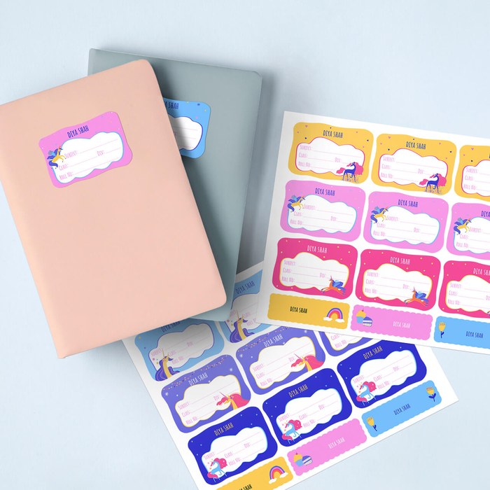 Custom name slips for kids Rakhi gift