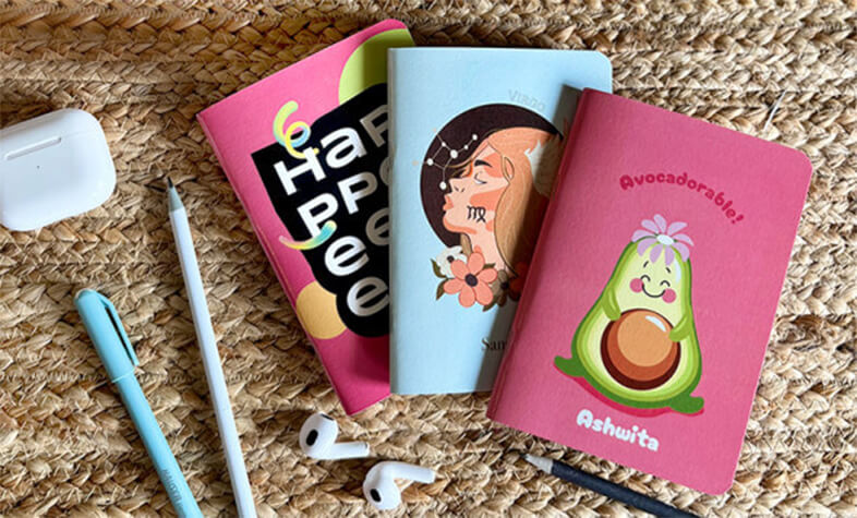 Pocket notebook for long-distance Rakhi gift