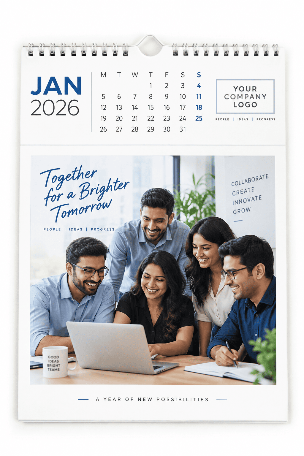 Explore personalized corporate calendar formats