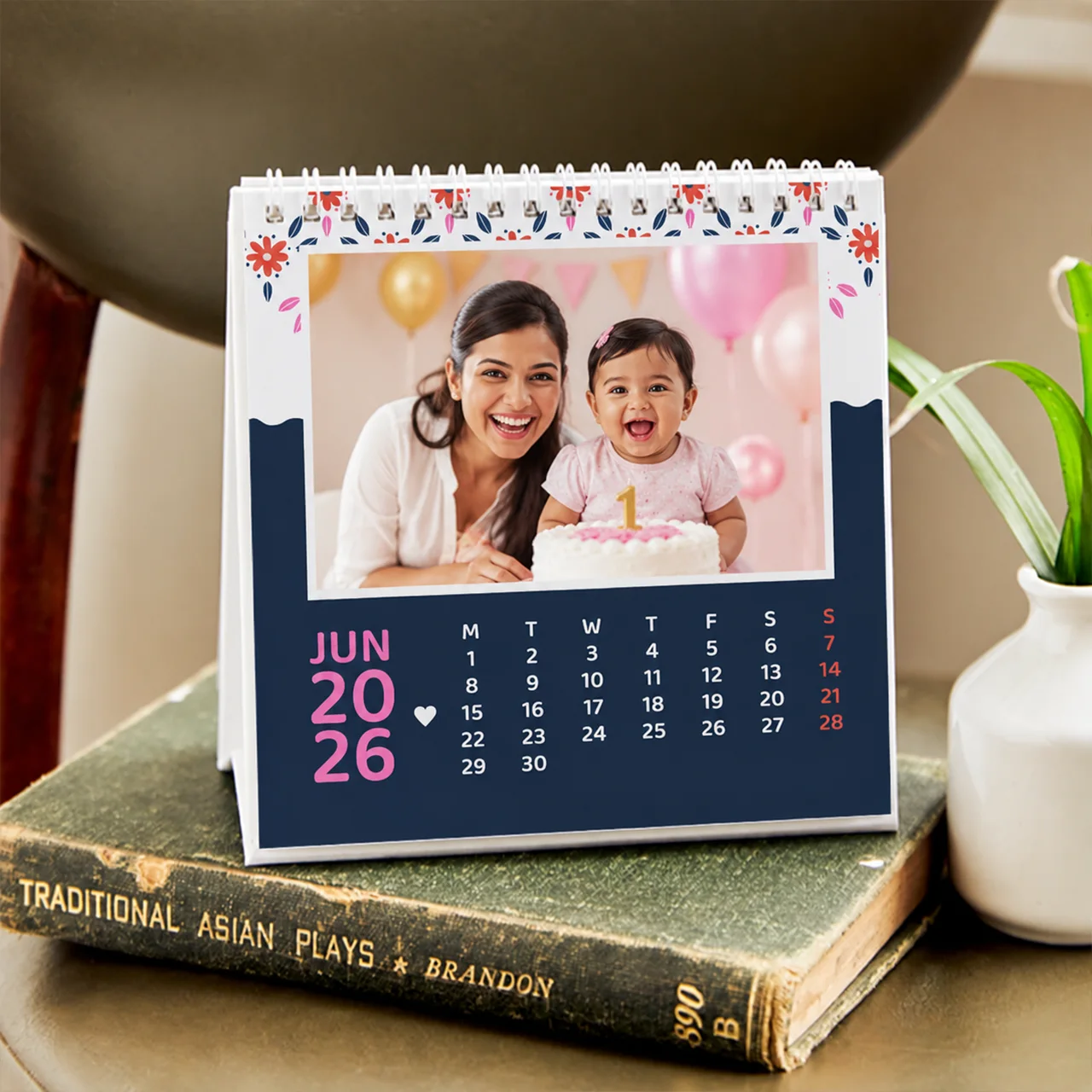 Zoomin personalised photo calendar