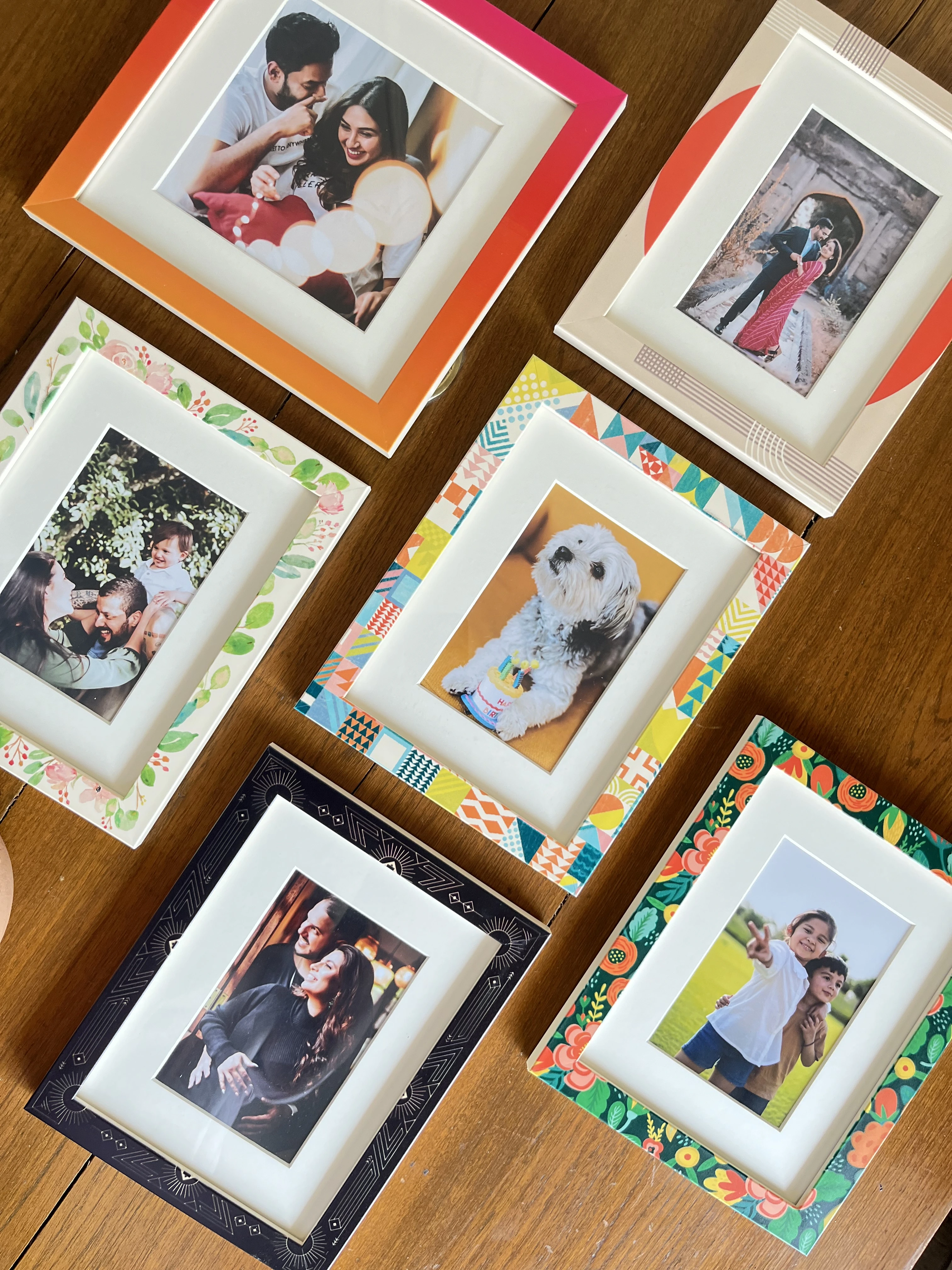 Zoomin personalised photo frames