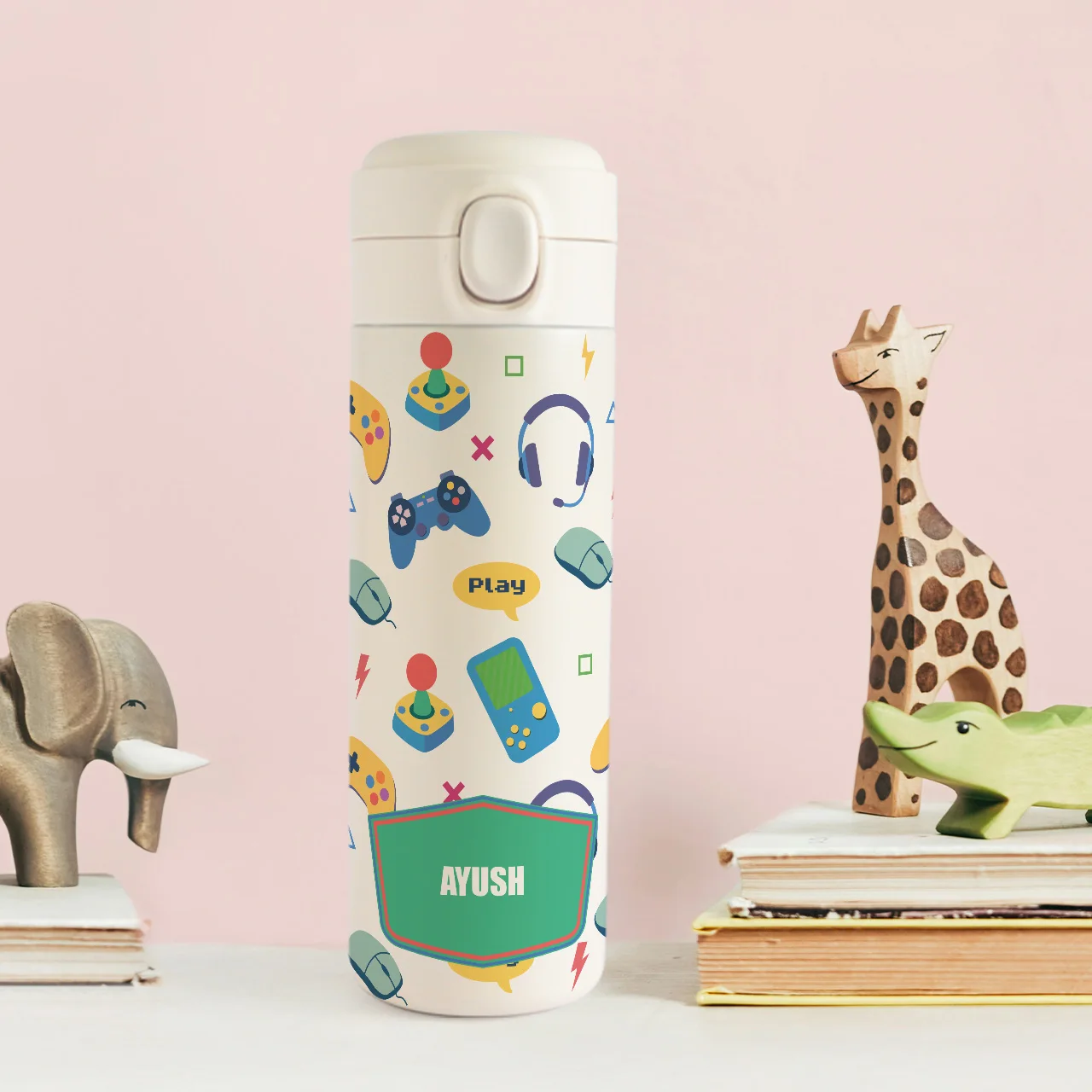 Zoomin personalised insulated bottle for kids