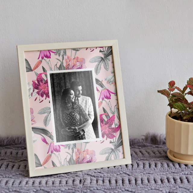 Designer mat photo frame
