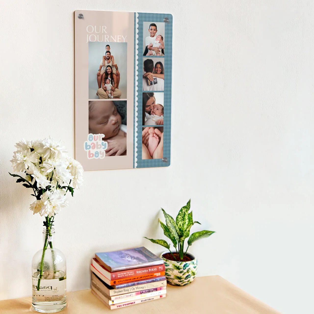 Wall acrylic photo print
