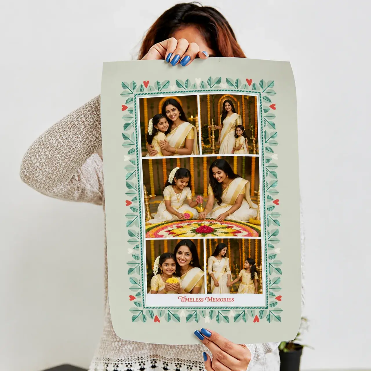 Personalised collage poster