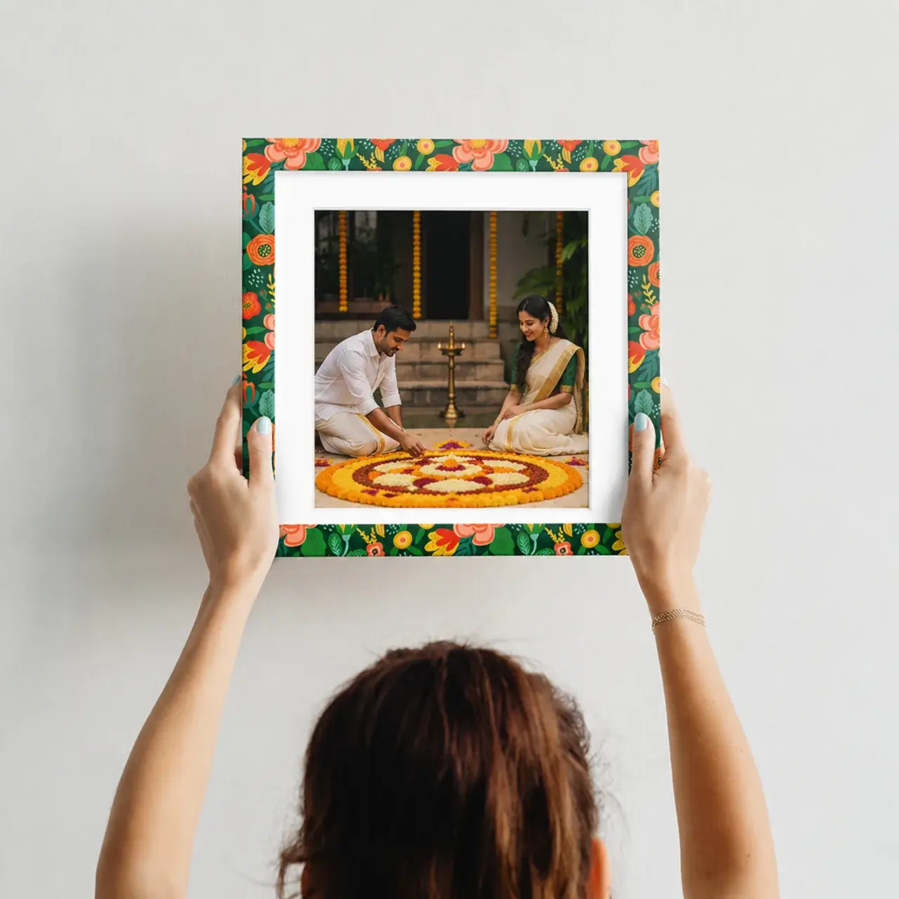 Personalised designer frame