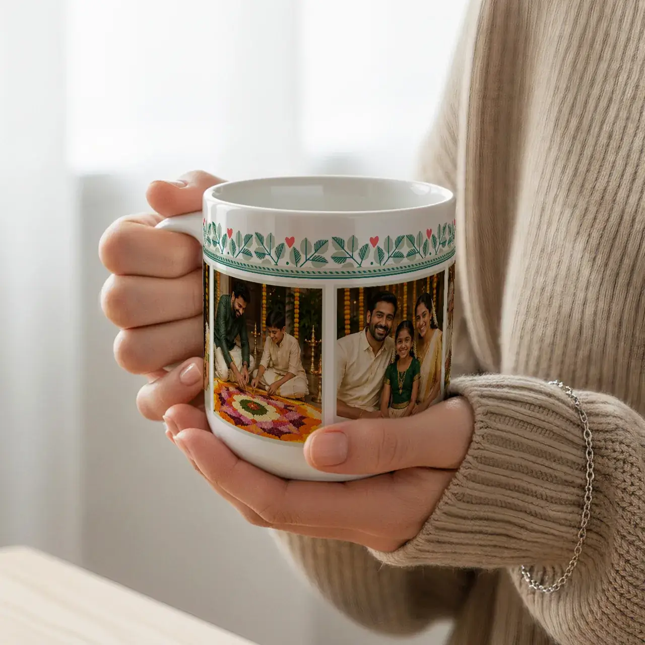 Zoomin modern photo mug