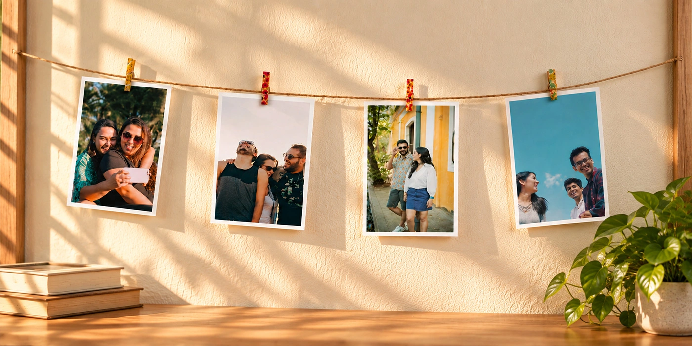 Classic photo prints in multiple sizes